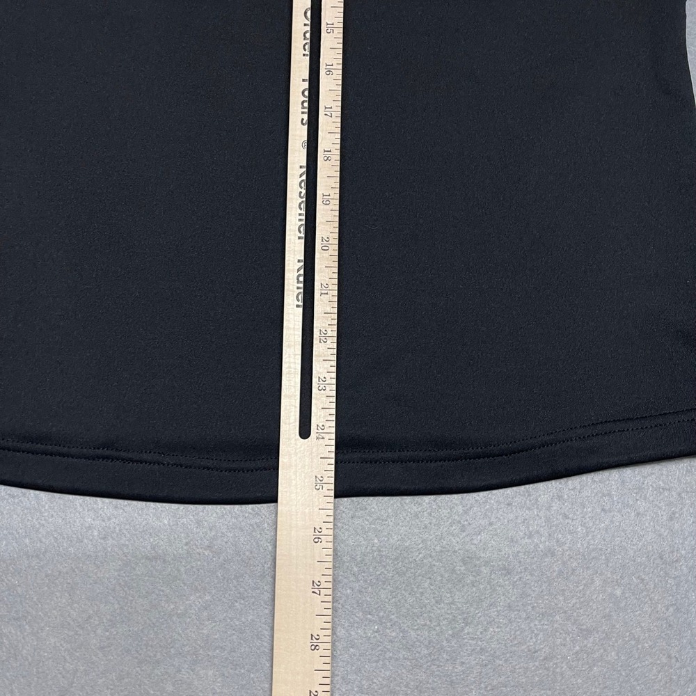 Hummel Sweatshirt Men Medium Black Athletic Training Top Therma Fleece Lined - Picture 9 of 11